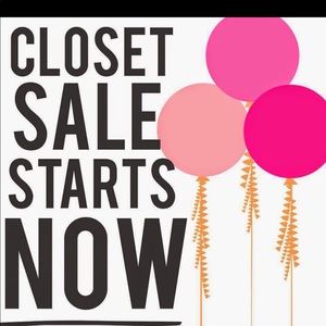 Closet Clean Out Day!!!  Reduced Shipping today!!!